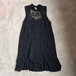 Black lace Abercrombie dress